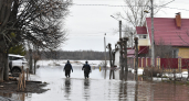 Жителей затопленной улицы Йошкар-Олы эвакуировали на лодках
