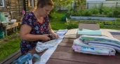 Застиранные простыни - сокровище для хозяйки: как превратить хлопковую ветошь в уютный бисквитный плед