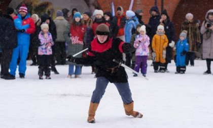 Богатырские бои и метание топоров: 15 февраля в Царевококшайском кремле развернутся «Сретенские забавы»