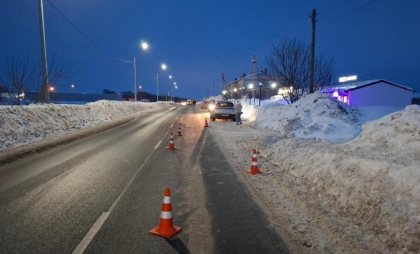 Девушка сама дошла до больницы после наезда в Волжском районе